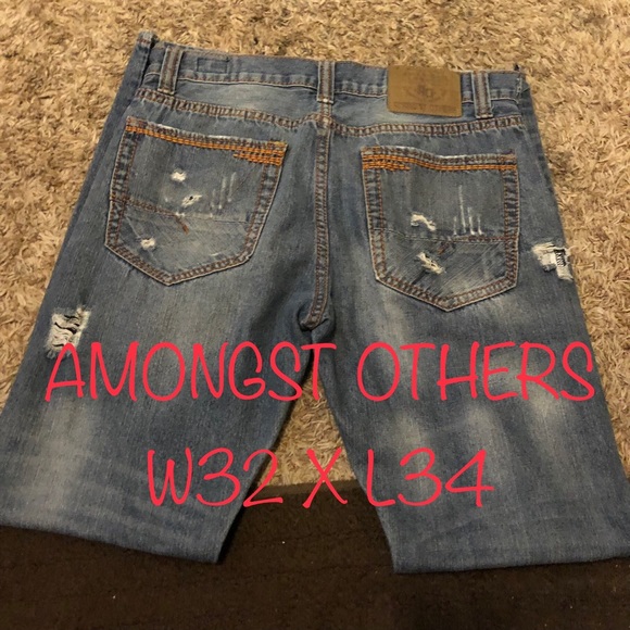 AMONGST OTHERS JEANS W32 X L30 - Picture 1 of 2